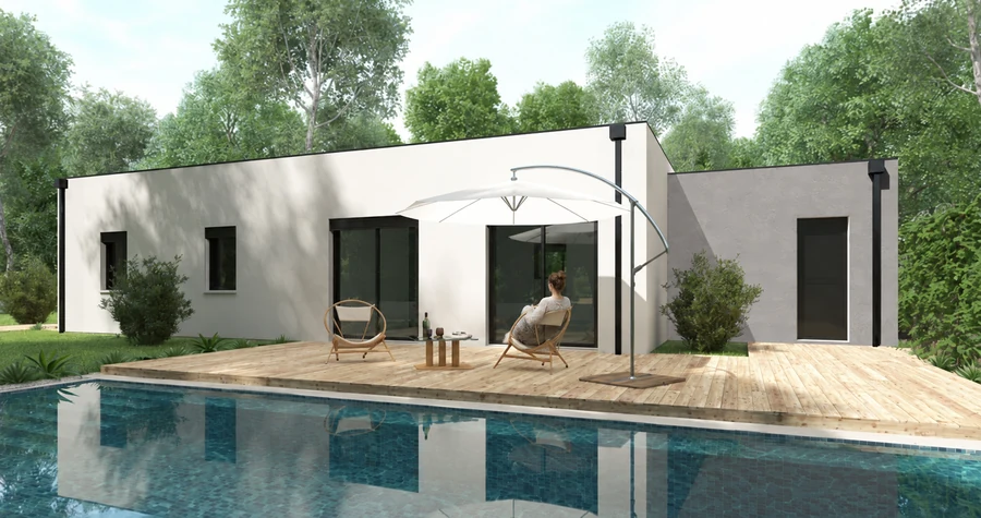 Maison contemporaine AZUR, inspiration IGC Construction